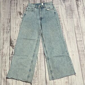 H&M WIDE LEG BAGGY JEANS